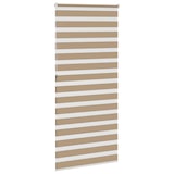 thumbnail of vidaXL Doppelrollo Sandbraun 95x230 cm Stoffbreite 90,9 cm Polyester