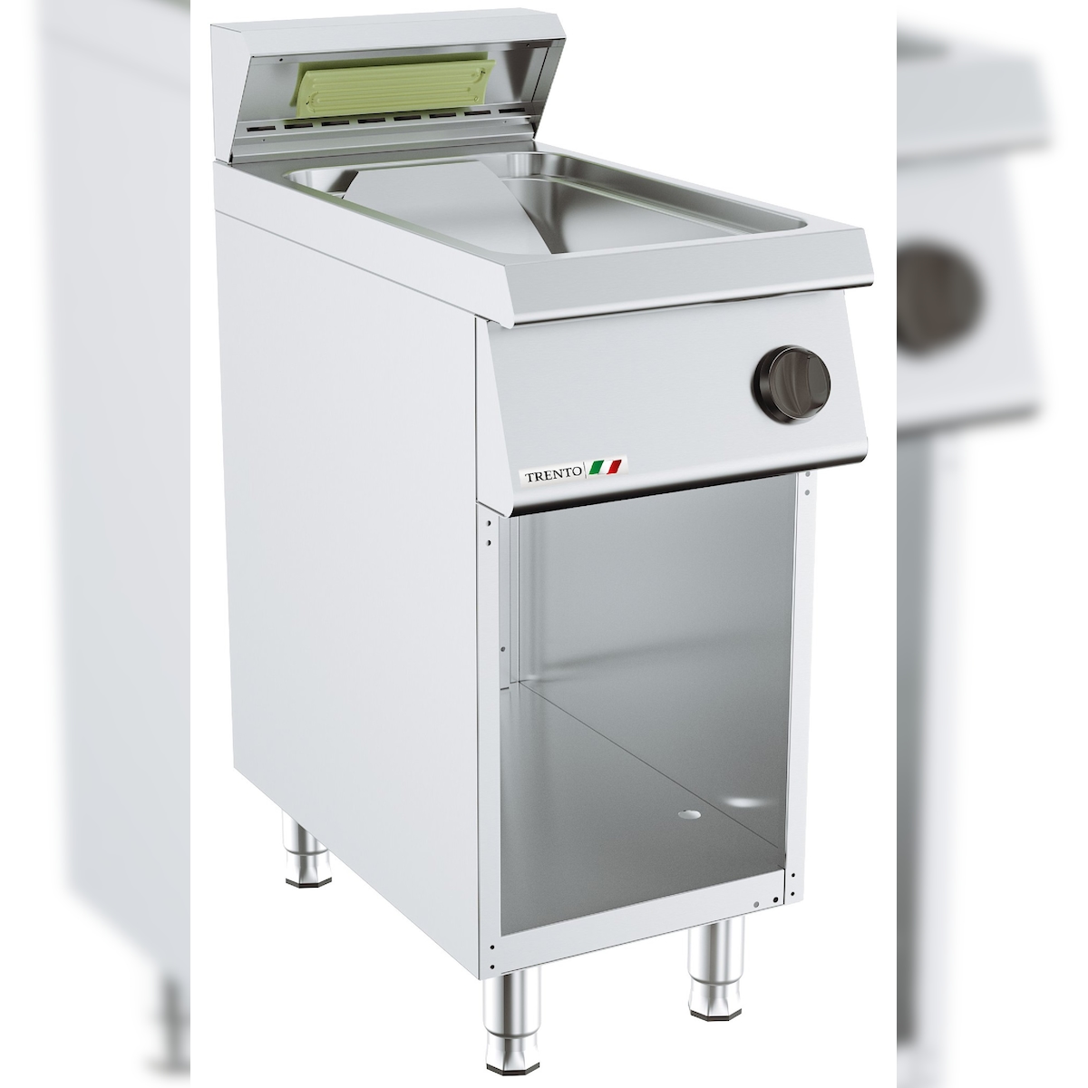 Pommes Frites Warmer Trento - Frites Heißhalter - Pommes Wärmeschrank
