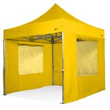 thumbnail of RAY BOT Gazebo pieghevole 3x3 giallo Exa 45mm alluminio con finestre PVC 350g