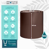 thumbnail of WellHome - Blumentopf Modell "Agila Collection" Ø39x40cm Bronzefarbe