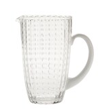 thumbnail of Federico de Majo karaf Perle collectie, handgemaakt van transparant glas, elegant design voor op tafel, gemaakt in Italië, uniek.