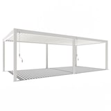 thumbnail of Weide Deluxe Plus | Pergola Voll Aluminium freistehend | 4 x 8 M | Lamellendach weiß