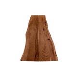 thumbnail of SAM® Tischplatte Baumkante Akazie Nuss 180 x 60 cm CURT