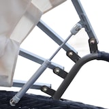 thumbnail of vidaXL Outdoor-Sonneninsel mit Sonnendach Poly Rattan Schwarz