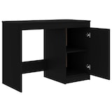 thumbnail of vidaXL Bureau 100x50x76 cm bewerkt hout zwart