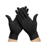 thumbnail of MONOUSO - Guantes de Nitrilo Sin Talco Negro Talla M AQL 1.5 (1000 Uds)