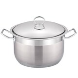 thumbnail of Kochtopf 15 L Edelstahl 34 cm Deckel Suppentopf Gulaschkessel Universaltopf Induktion