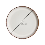 thumbnail of Ritzenhoff & Breker Visby Dessert-Teller ø 20,5 cm 8er Set dunkelblau