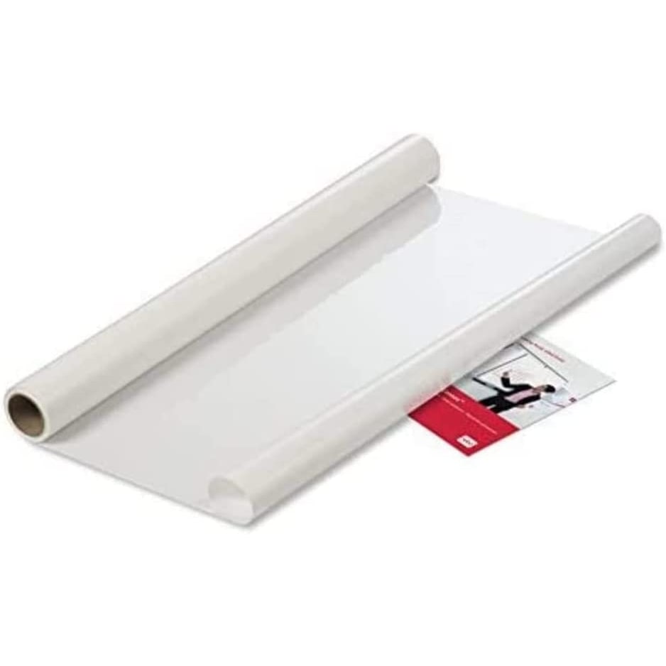 Láminas pizarra NOBO INSTANT 600x800 mm (rollo 25 unidades), blanco liso