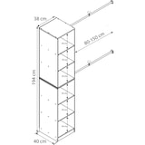 thumbnail of VCM  Dacho III  B. 40 x H. 194 x T. 40 cm