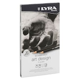 thumbnail of LYRA L1111120 Bleistift Art Design 669 - 12er Metalletui, Härtegrade sortiert
