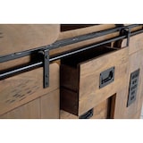 thumbnail of Alacena de estilo industrial en madera de mango y toques en metal