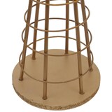 thumbnail of Deko-Baum HWC-O91, Weihnachtsbaum Schmuckbaum Weihnachtsdeko Christbaum zum Beschmücken, Metall 90cm ~ goldfarben