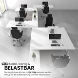 thumbnail of bümö Lowboard Schiebetürenschrank in Ahorn - Büromöbel Sideboard aus Holz, 160 cm breit, Büroschrank nur 40 cm schmal, Büro Schrank mit Schiebetüren