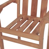 thumbnail of vidaXL Stapelbare Gartenstühle mit Kissen 6 Stk. Massivholz Teak