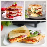 thumbnail of GOURMETmaxx Sandwich Maker mit LED-Kontrollleuchte - Schwarz