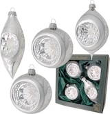 thumbnail of Reflexsortiment, Silber, Glasornamente