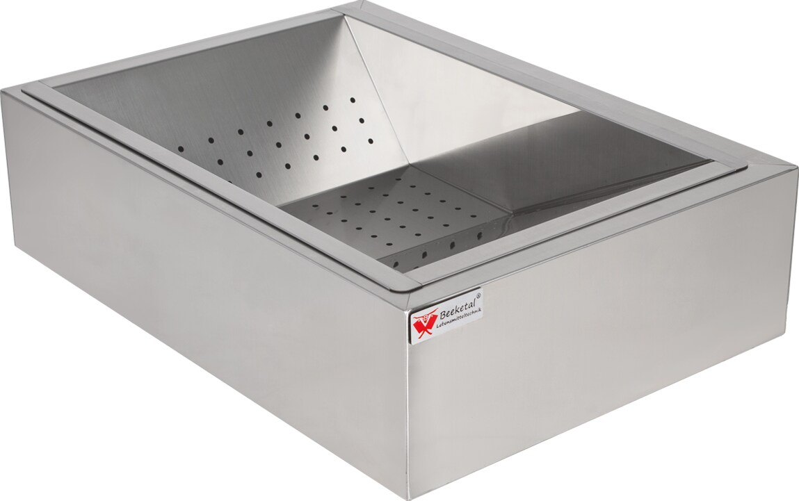 Beeketal Pommes Abtropfschale Frittierseiher Pommessieb BPAS-1