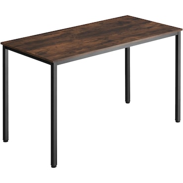 tectake Scrivania Vanport 120 x 60 x 75,5 cm - Legno industriale scuro, rustico - 404419
