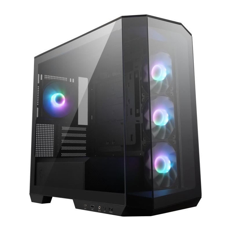 Boîtier Pc - Msi - Mag Pano M100r Pz - Noir