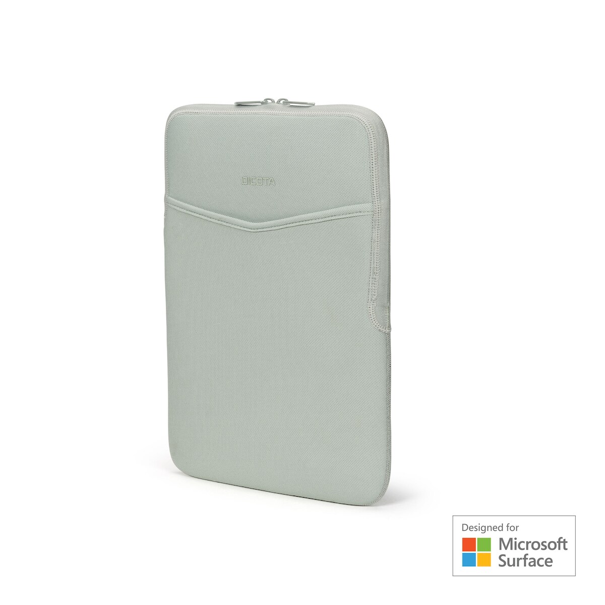 Dicota Sleeve Eco SLIM L für Microsoft Surface Laptop silver sage