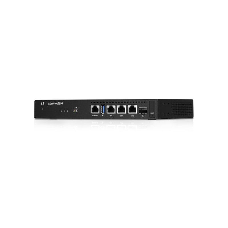 UbiQuiti EdgeRouter 4-Port Router Managed Gigabit Ethernet RJ-45 USB 3.1 Desktop