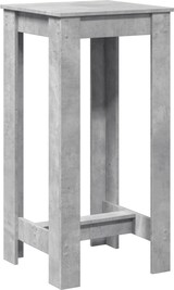 thumbnail of Betongrauer Stehtisch 51x50x103,5 cm, Holzwerkstoff Solaris Chic-Modell