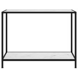 thumbnail of vidaXL Konsolentisch Weiß 100x35x75 cm Hartglas