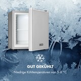 thumbnail of Secret Cool Mini-Kühlschrank Mini-Bar 13l 22dB 2 Etagen Silber-Metallic