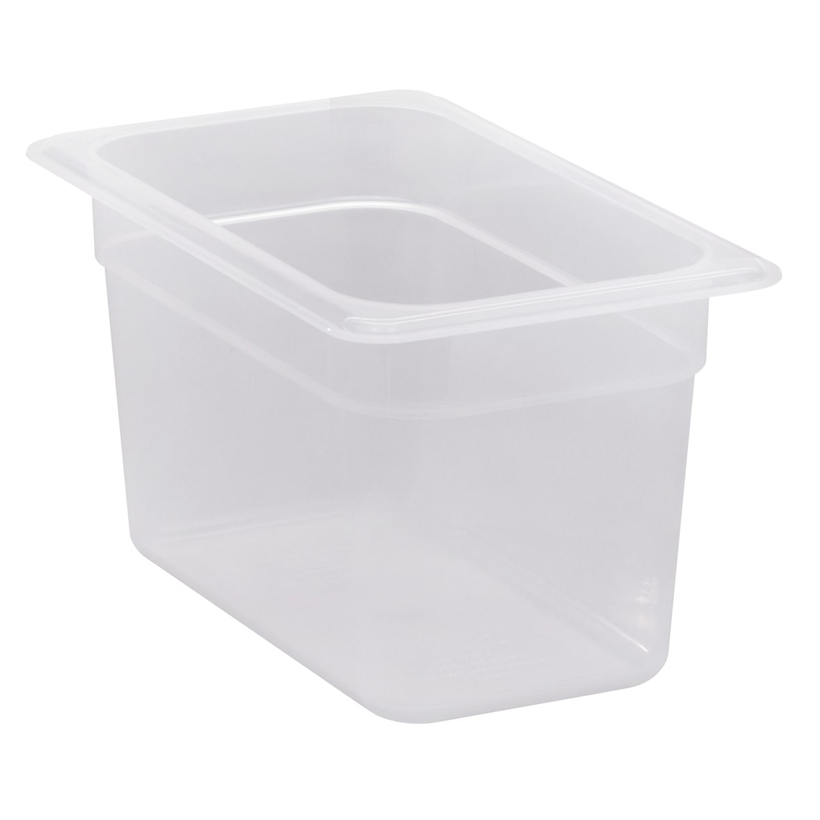 CAMBRO - 46PP-190/6 - Pack de 6 unidades - Recipiente GN 1/4 3,7 L - 16,2 x 26,5 x 15 cm - Blanco translúcido.