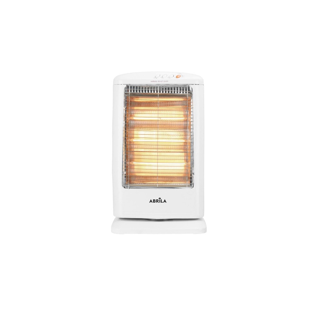Estufa Electrica Modelo Candente 1200w Blanco Oscilante