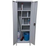 thumbnail of Armadio in metallo porta scope, porta detersivi dim.cm.60x40x170h