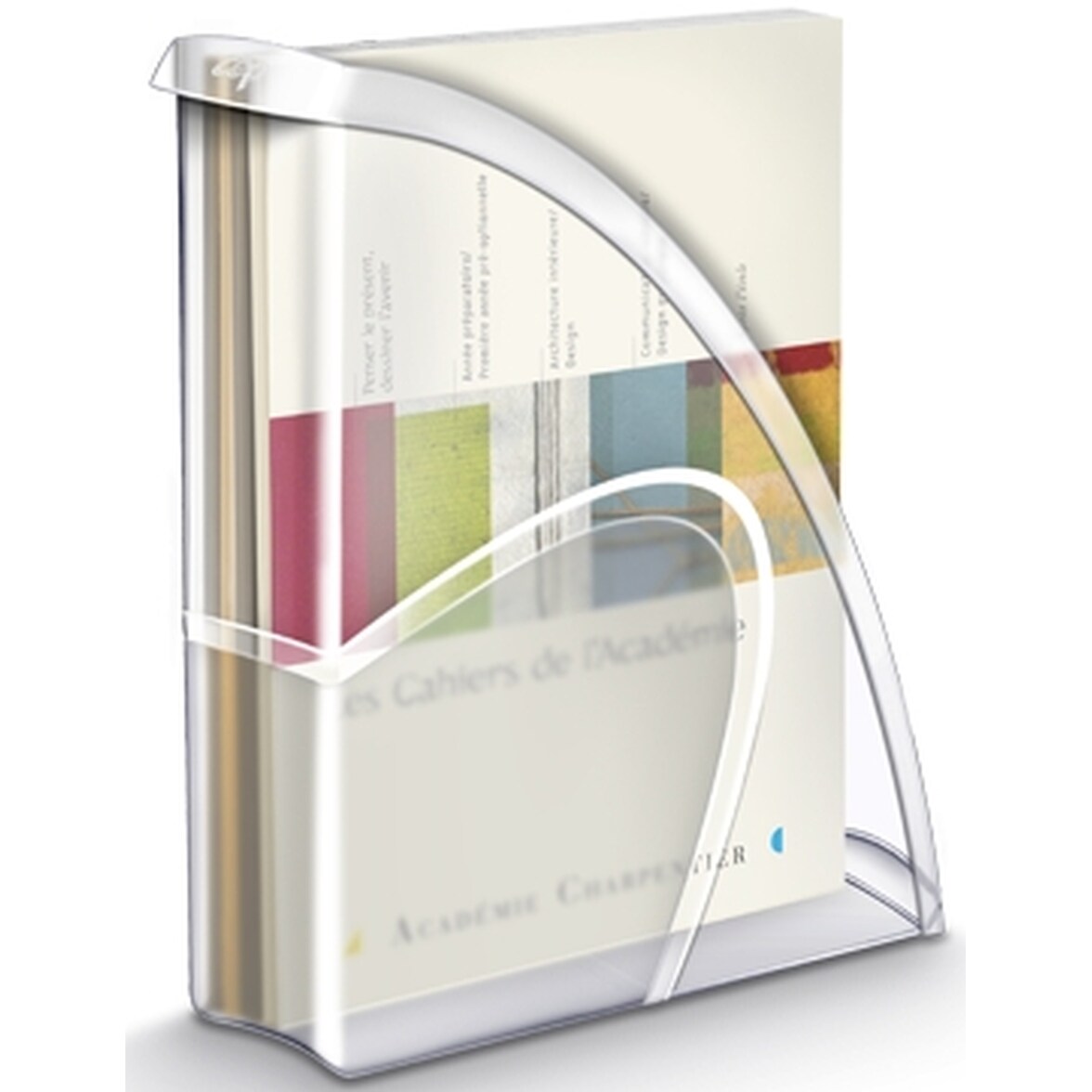 Zeitschriftenbox A4 cristal