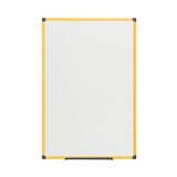 thumbnail of Bi-Office Ultrabrite Magnettafel - 120x90cm, Keramikoberfläche, gelber Rahmen