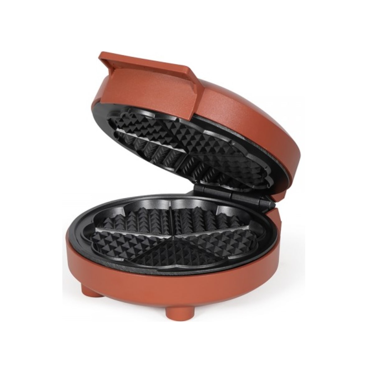 LIVOO Gaufrier Coeur 1000w Rouge DOP255R