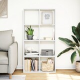 thumbnail of vidaXL Kamerscherm / boekenkast 69,5x29x137,5 cm bewerkt hout wit