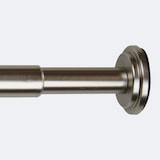 thumbnail of Kit tringle à rideaux extensible 80-125cm Entre-Mur Nickel Mat - Boulet