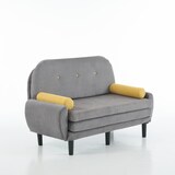 thumbnail of Multiform-Lounge-Sessel Sofa 133x77x85 Grau, Verstellbare Rückenlehne, Stauraum, Flexibel und ergonomisch, Komfortabel für Zuhause