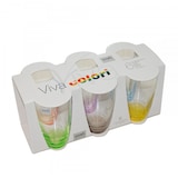 thumbnail of Bohemia Cristal VIVA COLORI NEW Longdrinkbecher 350 ml 6er Set - A