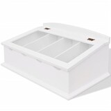 thumbnail of vidaXL Besteklade MDF wit barok stijl