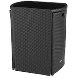 thumbnail of tectake Conjunto de ratán y aluminio Bistró Hamburgo  negro - 404208