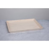thumbnail of Firstpack SAMBQ274 vassoio anche riutilizzabile in legno antiunto 274x380x30 mm, confezione da 100 pz.