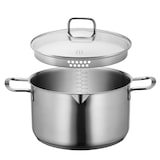 thumbnail of MÄSER Kochtopf 24 cm mit Glasdeckel, Edelstahl 18/10, Sanvito