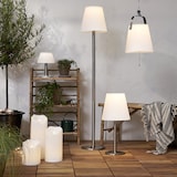 thumbnail of XXL Kerze Kunststoff flackernd H:40cm für Balkon Terrasse Garten weiß