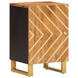 thumbnail of vidaXL Badschrank Braun und Schwarz 38x33,5x58 cm Massivholz Mango