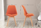 thumbnail of Esszimmerstuhl Linares orange/Stoff
