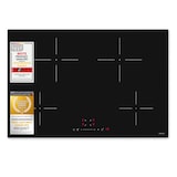 thumbnail of Exquisit Induktionskochfeld EKI800-SF-B-380 | 9 Stufen | Stop&Go-Funktion | Abschatautomatik | Timer | 7200 W