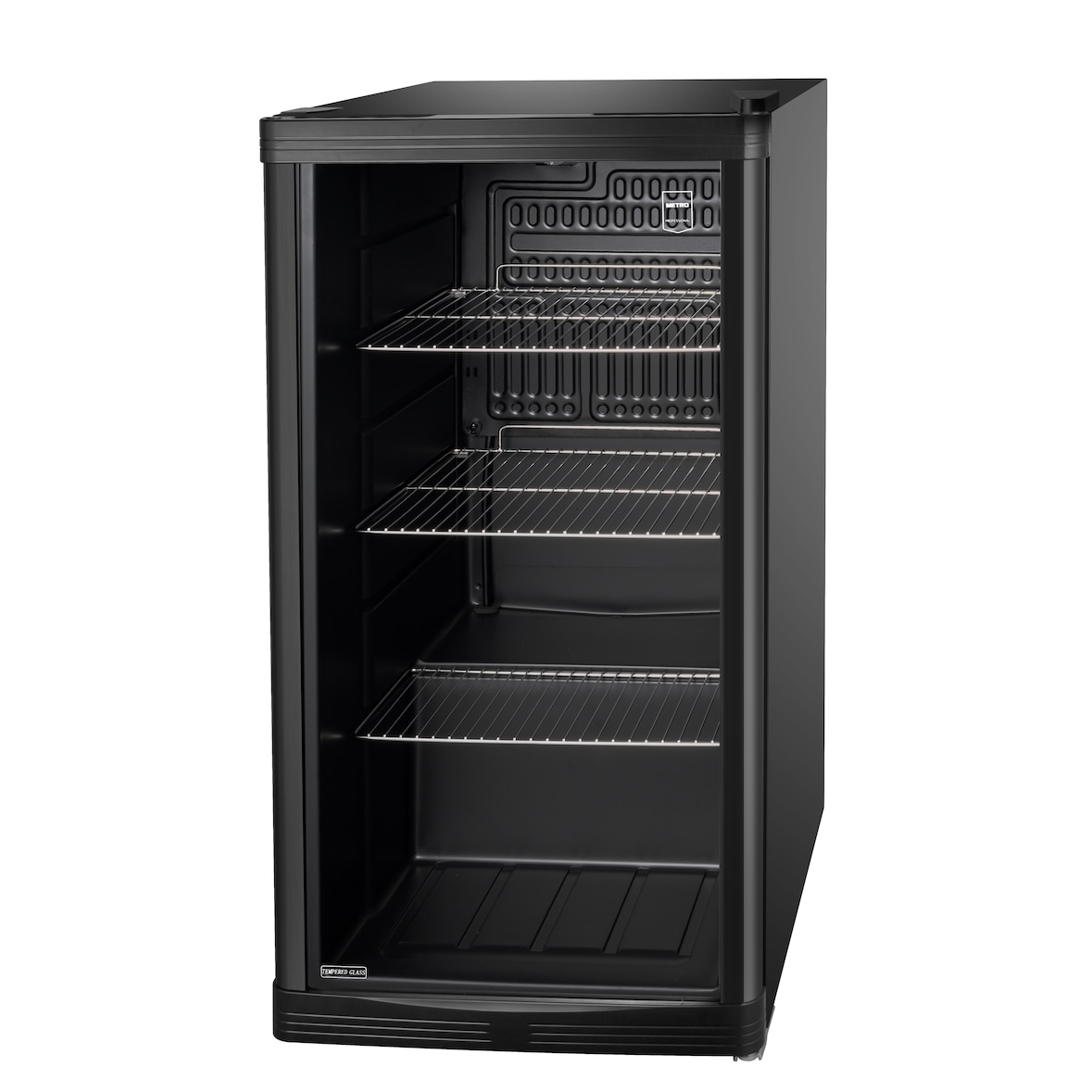 METRO Professional Frigorifero per bevande GPC1088, 43 x 49 x 83 cm, 88 L, nero