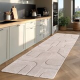 thumbnail of Teppich Schlafzimmer Skandinavisch Elegant Waschbar Wohnzimmer Esszimmer Pflegeleicht Creme 80x150 cm OEKO-TEX – LAVAREDO von Kadima Design