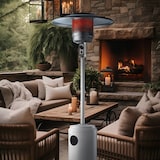 thumbnail of Calentador de gas de exterior para terraza Corona 13kW blanco. Ideal para restaurantes y hoteles.